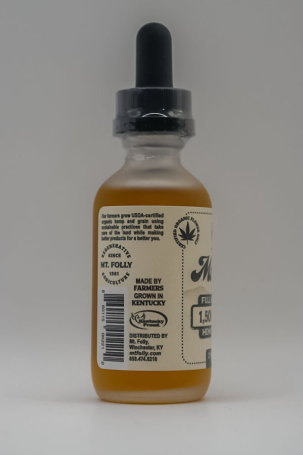 Mt. Folly Full Spectrum Hemp Extract - 1,500mg CBD - Image 4