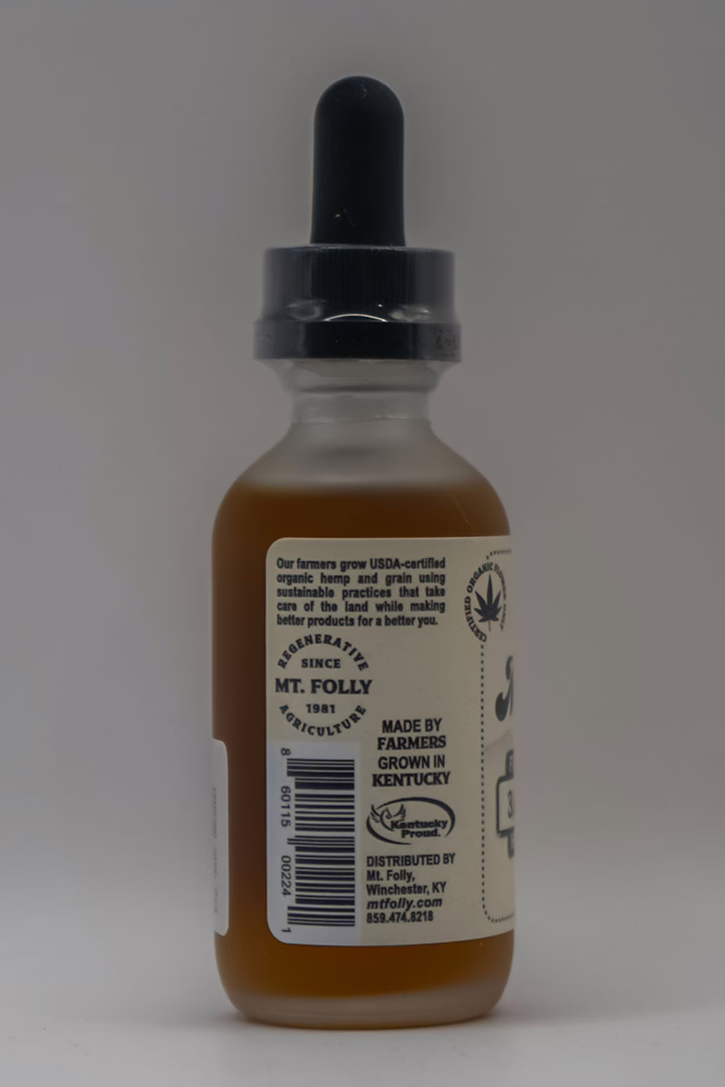 Mt. Folly Full Spectrum Hemp Extract - 3,000mg CBD - Image 4