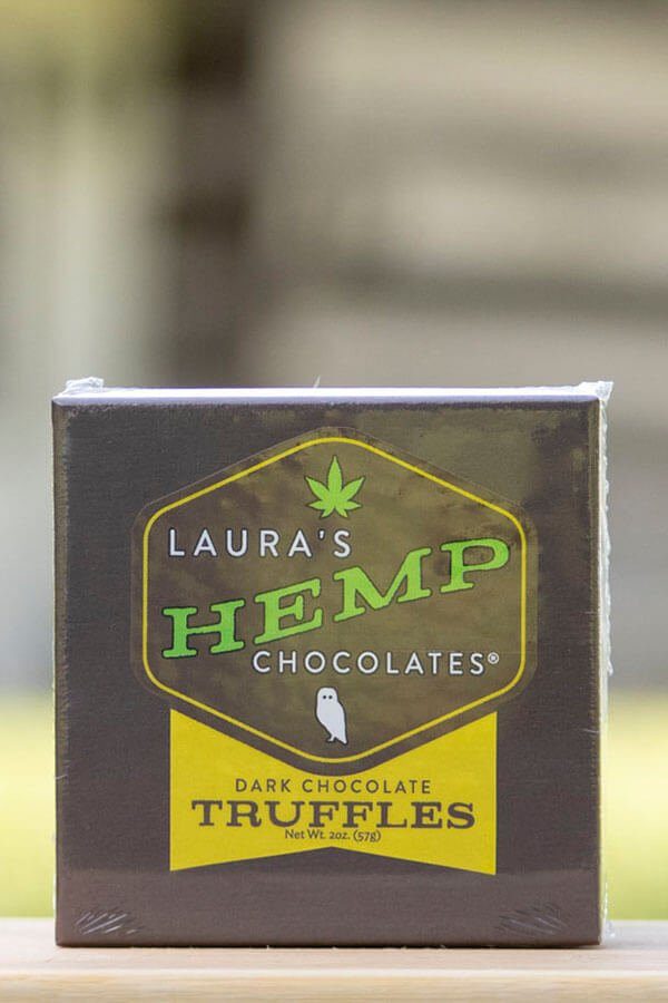 Laura's Hemp Dark Chocolate Truffles