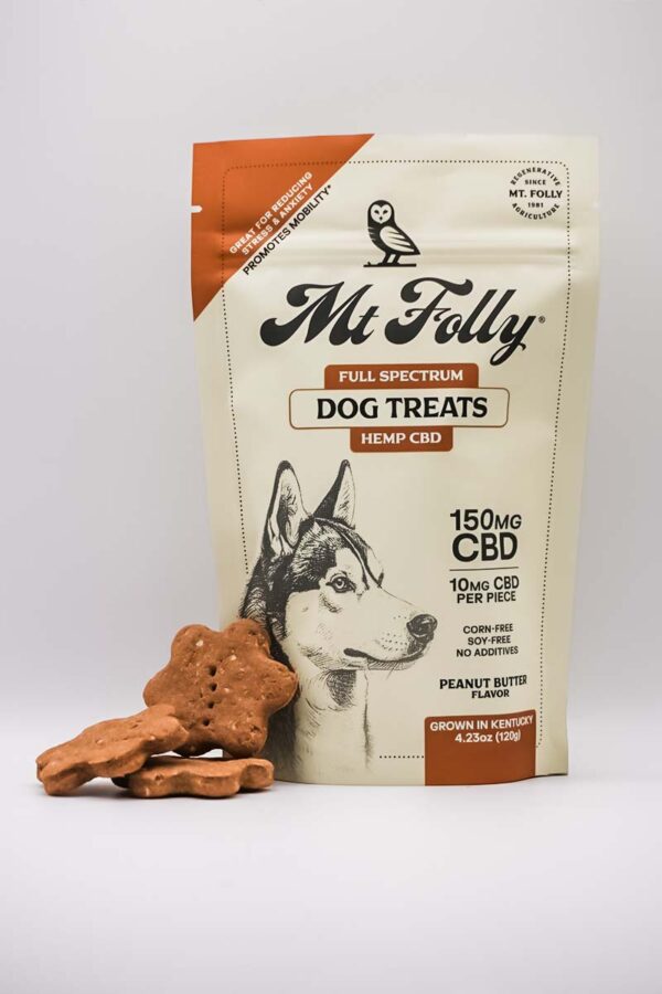 Mt. Folly - Full Spectrum Hemp CBD Dog Treats - 150mg CBD (Peanut Butter Flavor) - Image 3