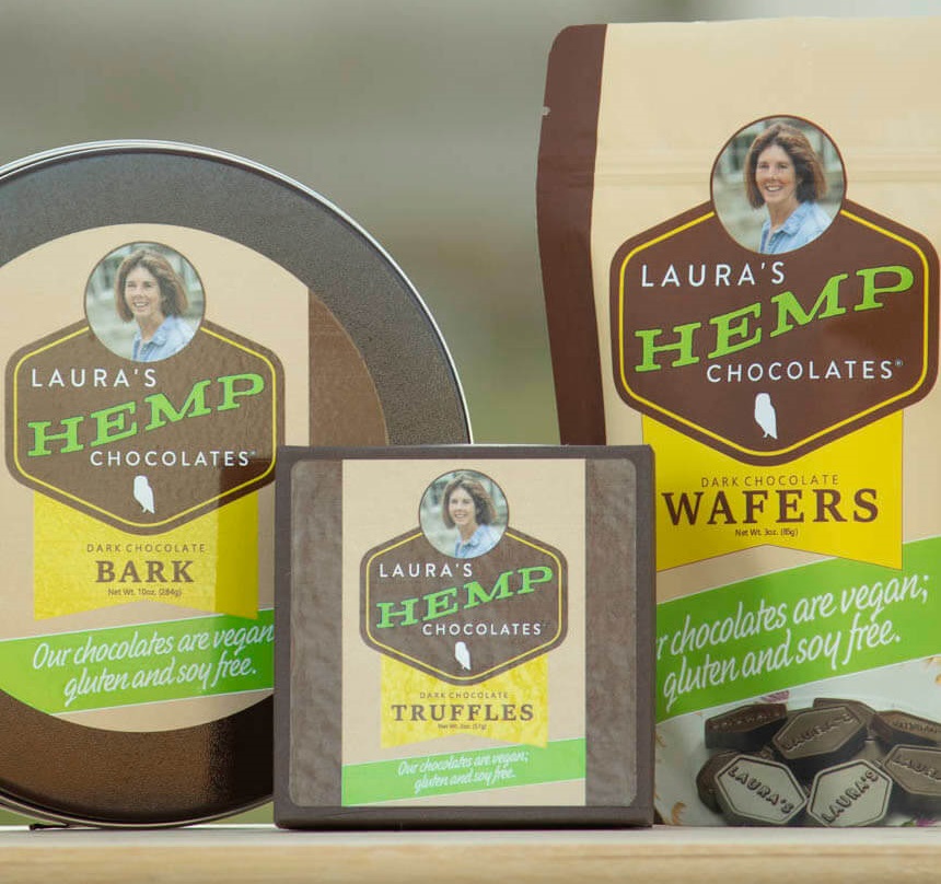 Laura's Hemp Chocolates Healthy, Vegan Chocolate Laura's Mercantile