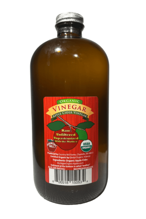 Organic Apple Cider Vinegar. Raw. Unfiltered. Unpasteurized. 32oz