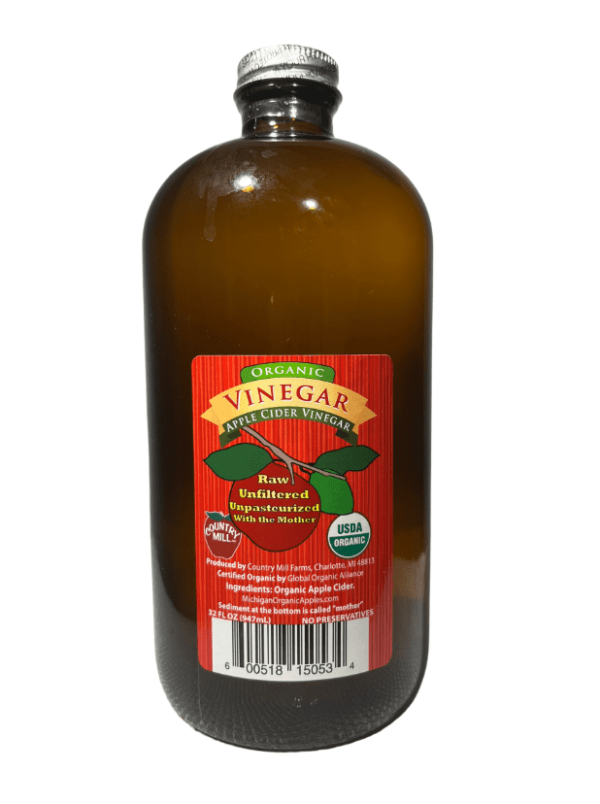 Organic Apple Cider Vinegar. Raw. Unfiltered. Unpasteurized. 32oz