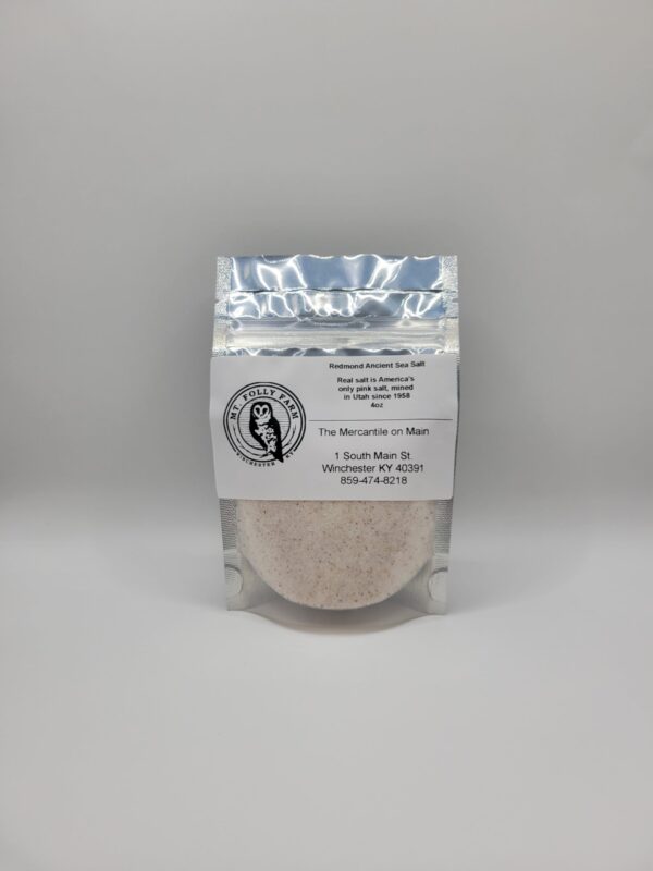 Redmond - Real Salt - Ancient Fine Sea Salt - front - 4oz