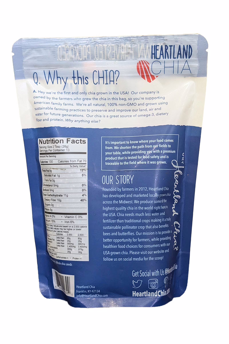 Heartland - Black Chia seeds - Image 2