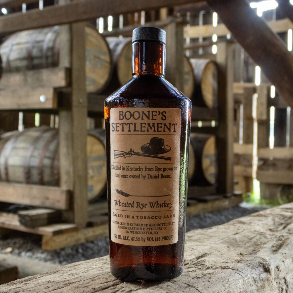 Regeneration Distilling, Boone's Settlement, Wheated Rye Whiskey, Rye Whiskey, 