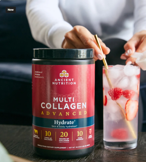 Multi Collagen Advanced Hydrate, Collagen, Ancient Nutrition,