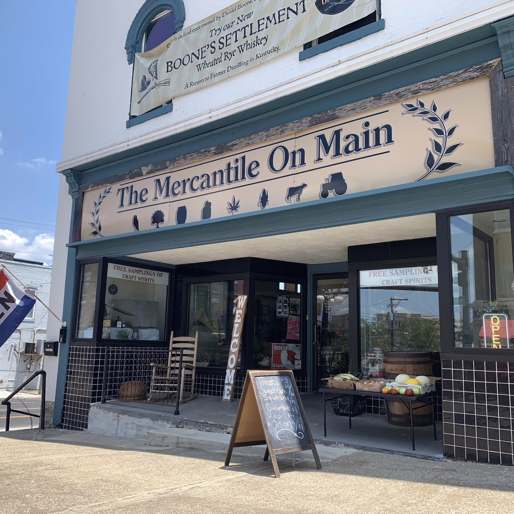 Mercantile on Main storefront