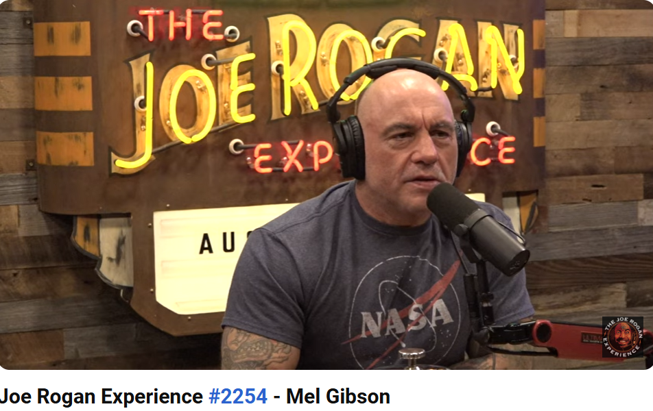 Joe Rogan, Joe Rogan Podcast, mel gibson joe rogan podcast, mel gibson on joe rogan podcast, fenbenzadole, ivermectin,