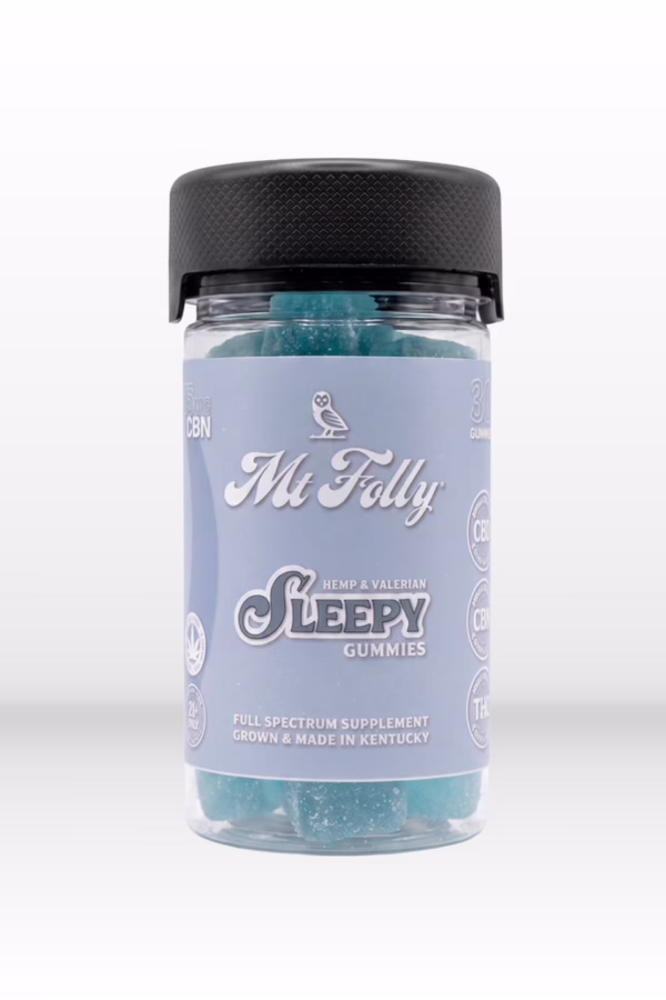 Sleepy Gummies | Mt. Folly CBN, CBD & Valerian | 30 Count